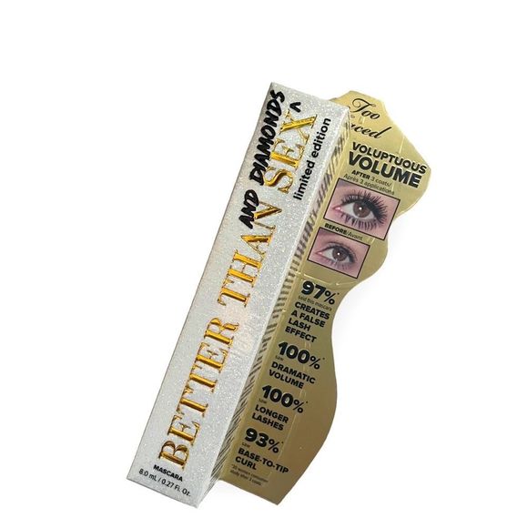 2 for $30 - Too Faced - Better than S*x and Diamonds Mascara - Picture 1 of 4